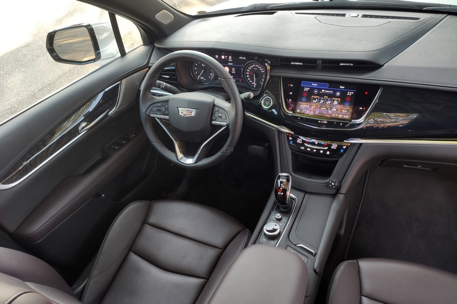 Xt6 cadillac салон